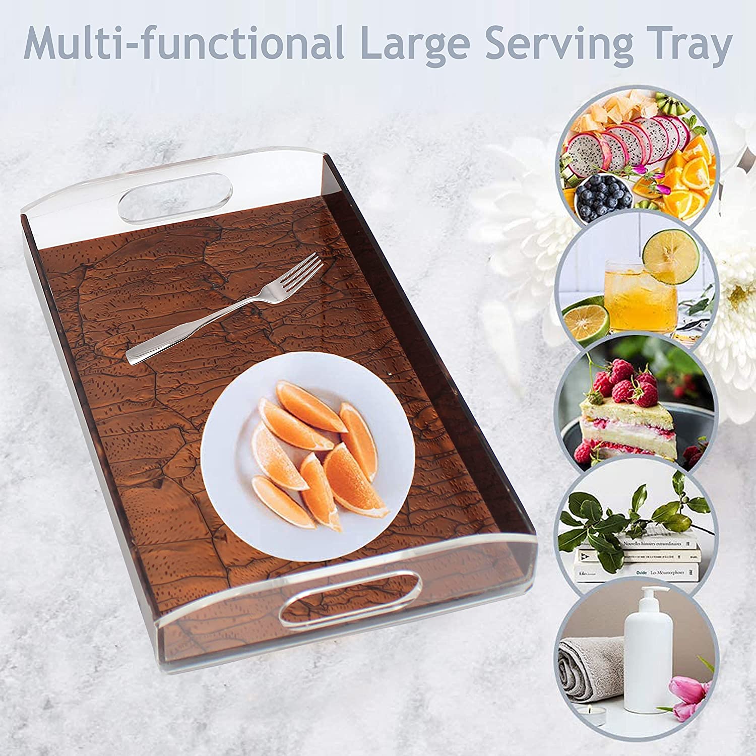 Tray ; Dinnerware ; Serving tray