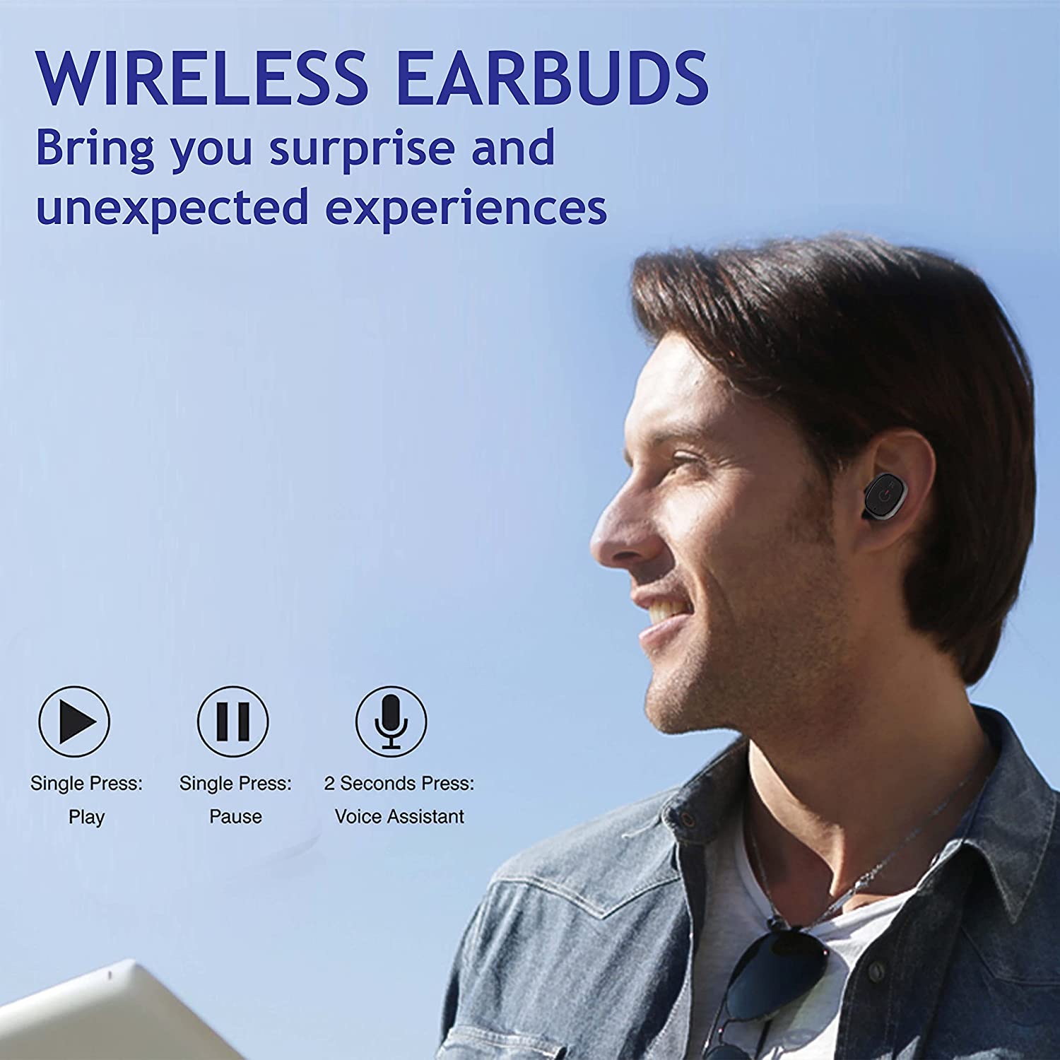  Wireless Headphones; wireless earphones; waterproof earphones