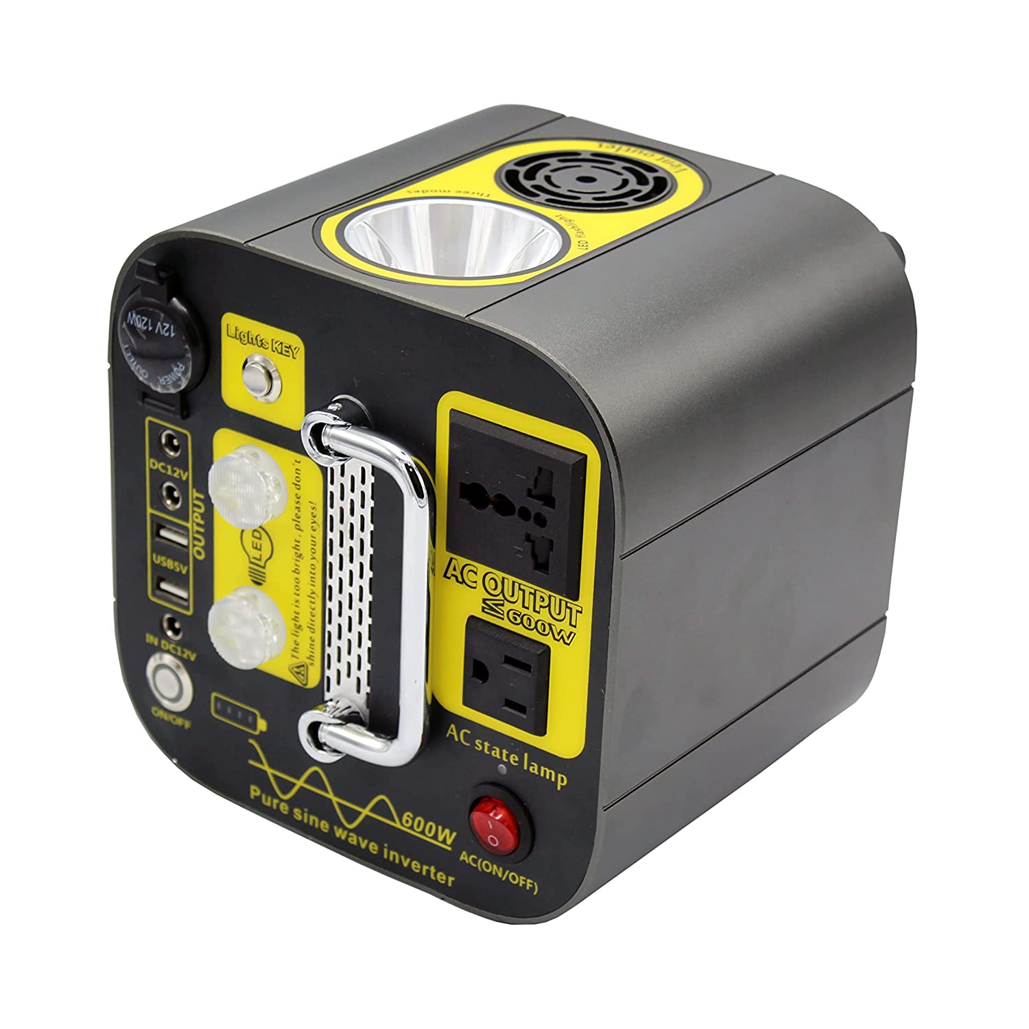 Portable power station discount with jump starter