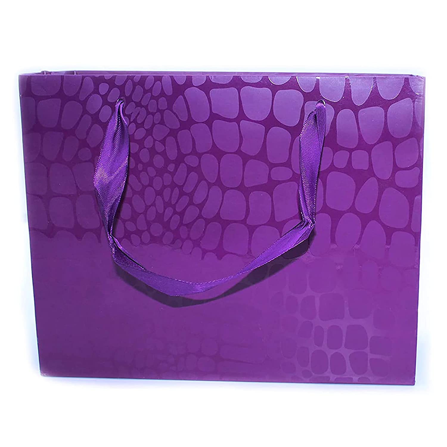 Buy Online Purple Paper Gift Bags with Handles