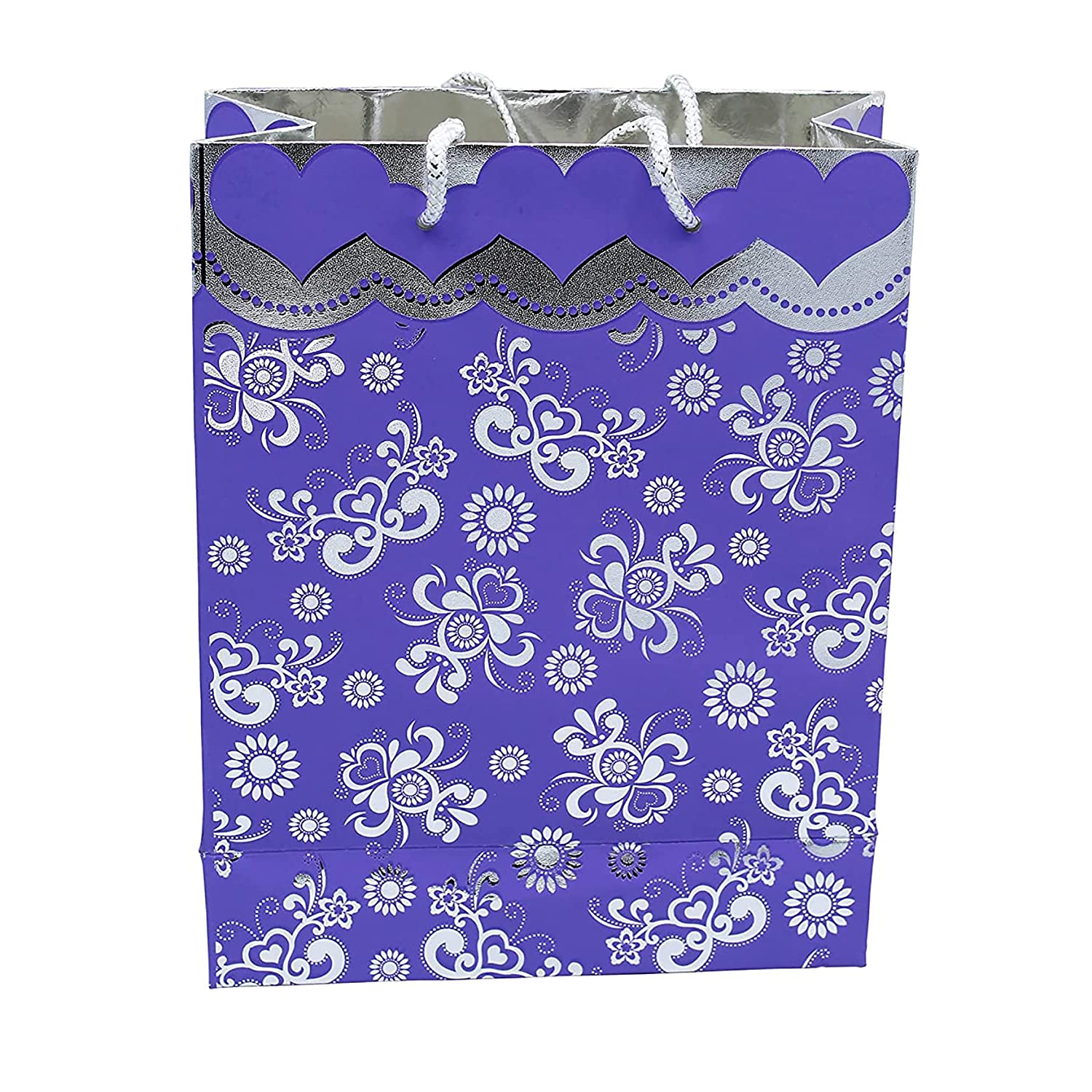 Light Blue Paper Multiple Uses Bags with Handles