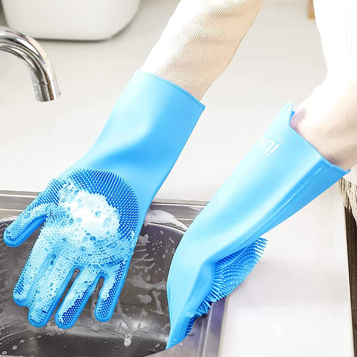  Silicon sloves; Scrub Gloves; Bath Gloves