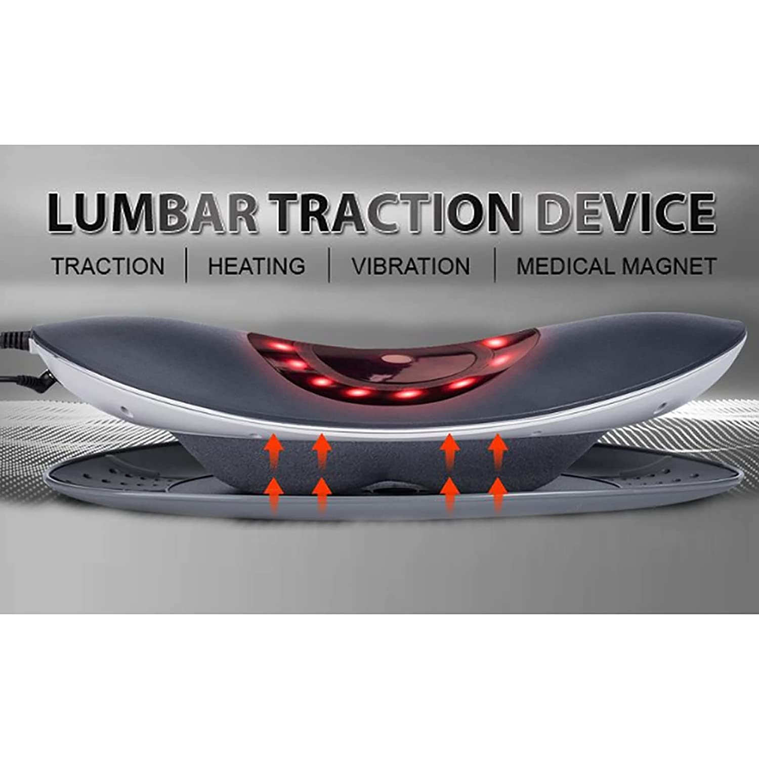  Lumbar Traction Device; back massager, massager