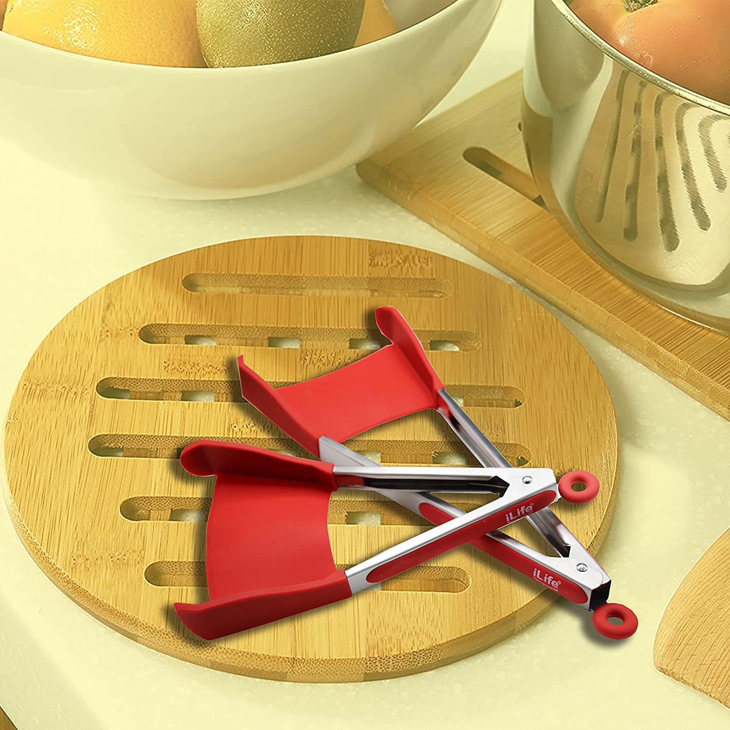 Non Stick tongs; Silicone spatula tongs; Spatula Tongs