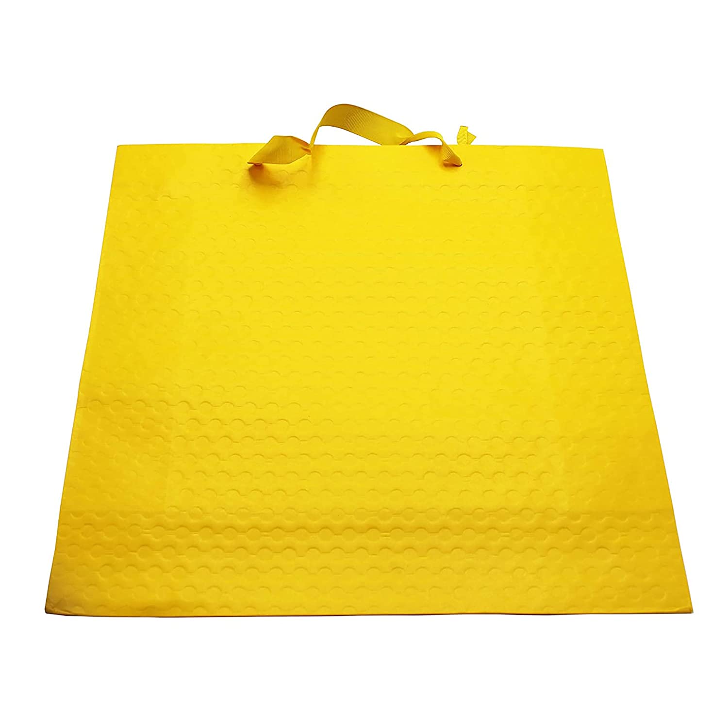 Buy Online Yellow Paper Multiple Uses Gift Bags with Handles