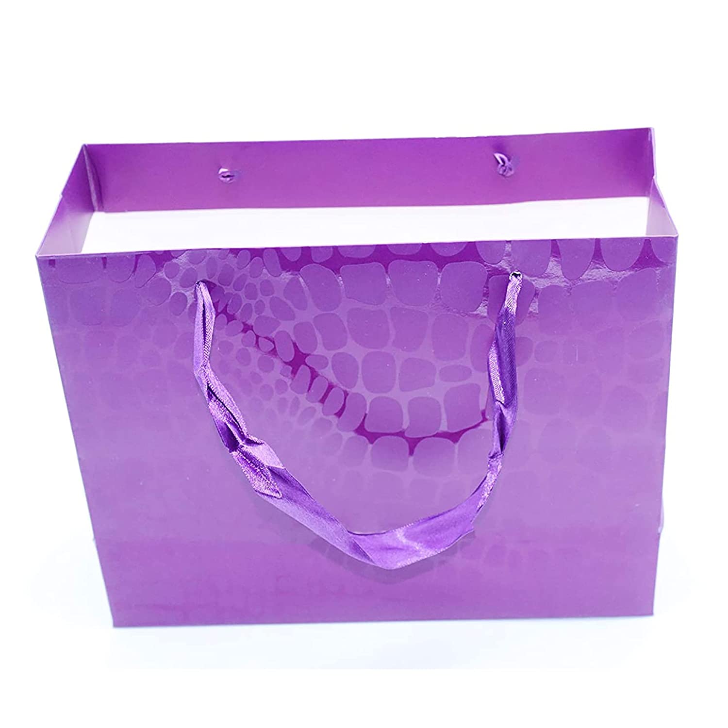 Buy Online Purple Paper Gift Bags with Handles