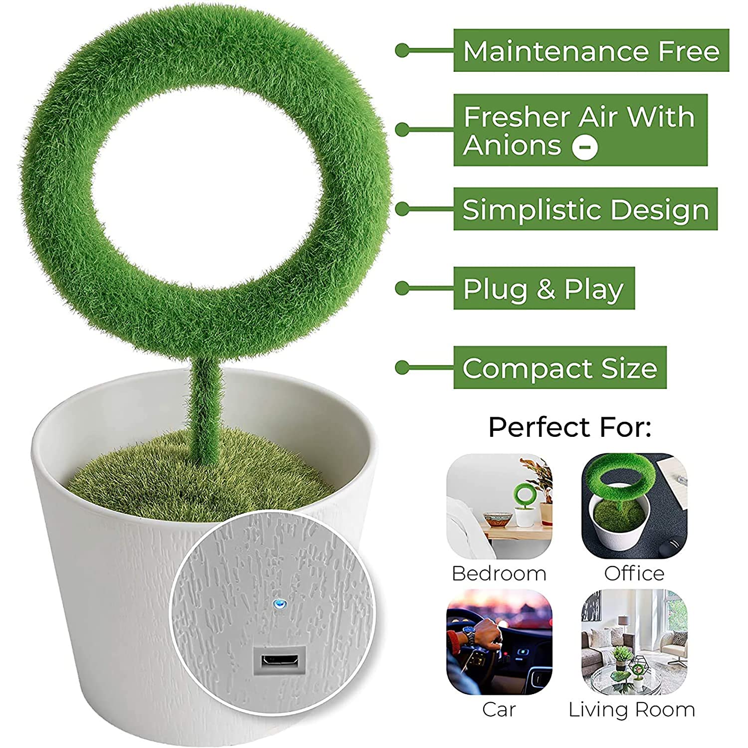 Air Purifier; plant air purifier; Purifier; air cleanser