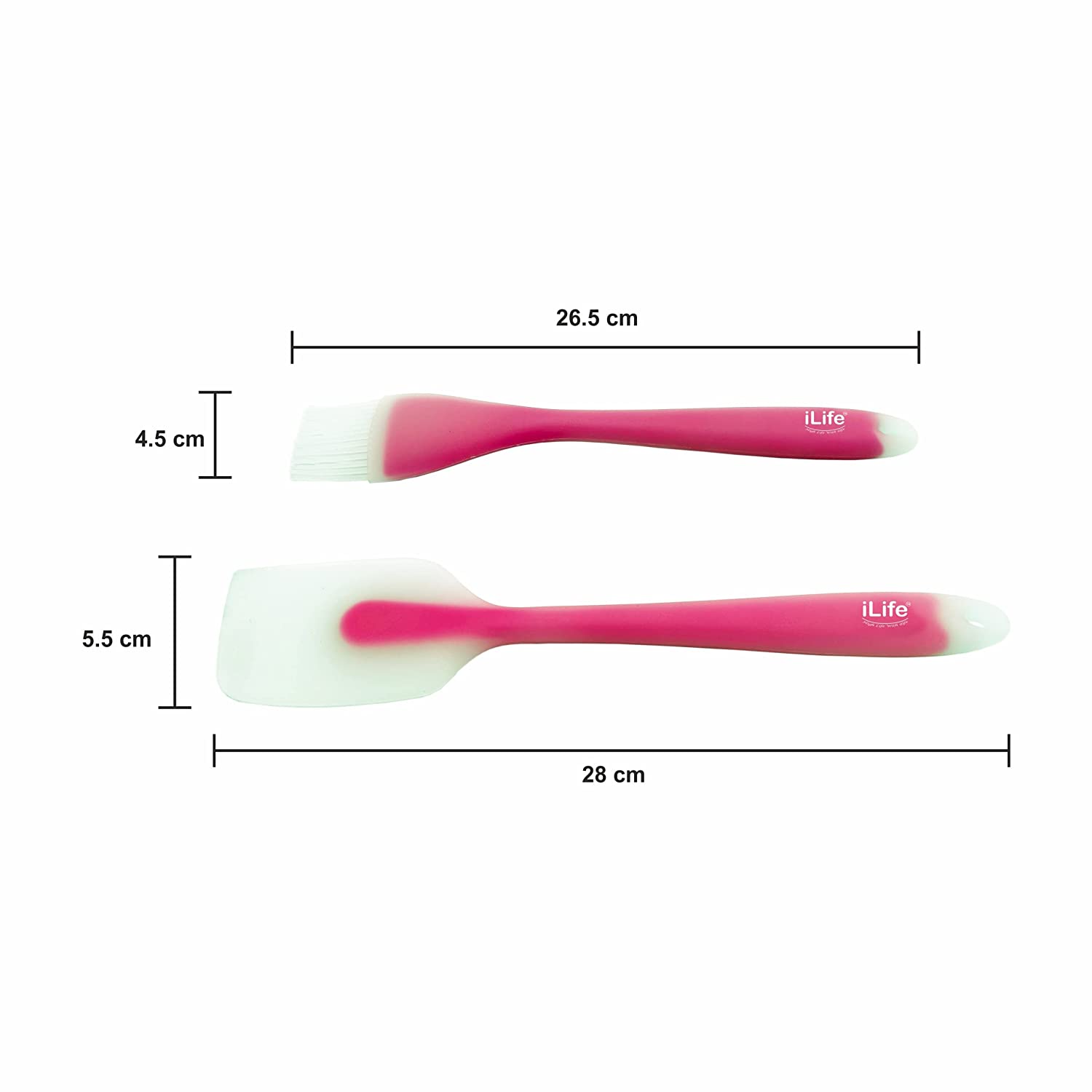 Silicone Spatula; spatula; 2 piece spatula; spatula set