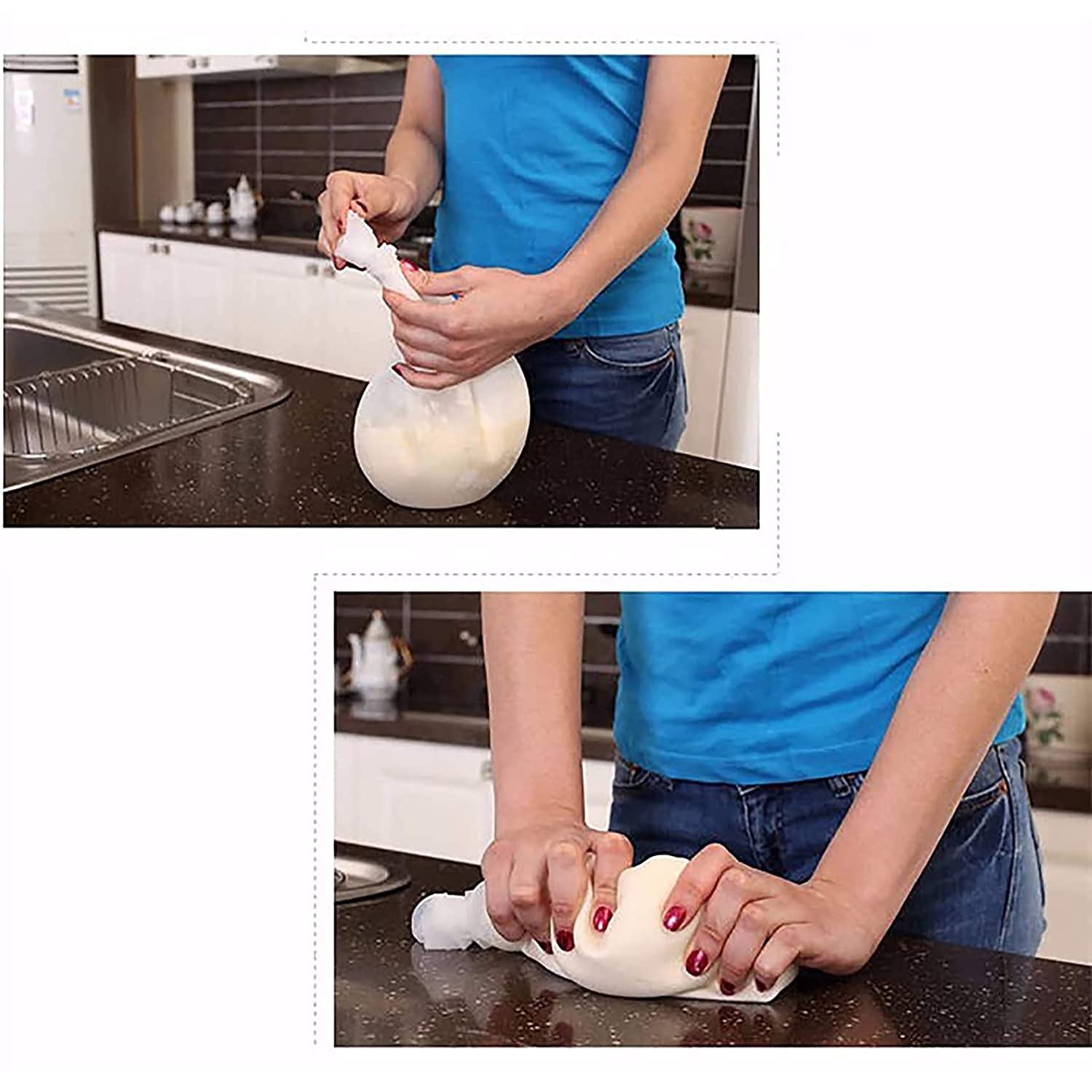 dough kneading bag; dough bag; kneading bag