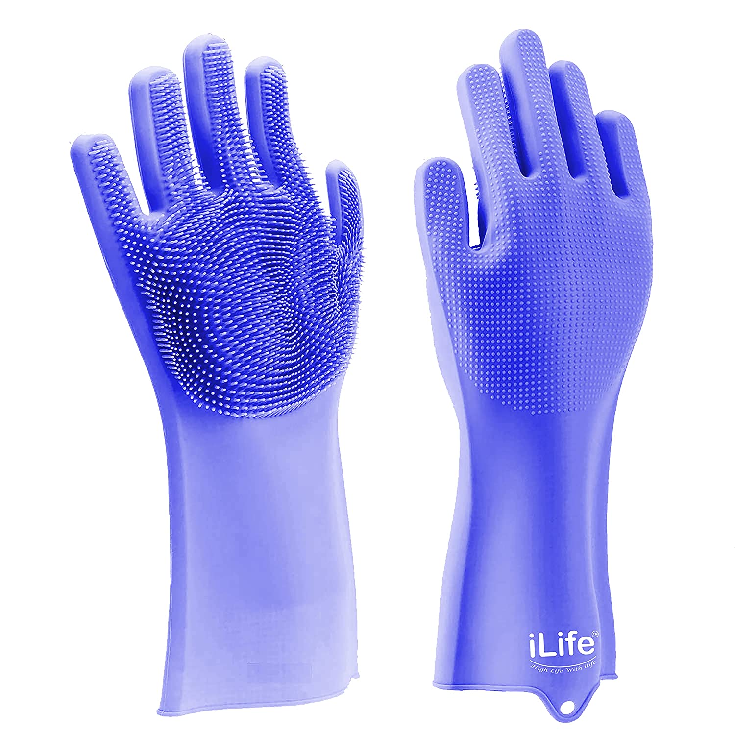 Silicone gloves; Purple Scrub Gloves; Bath Gloves; scrub gloves