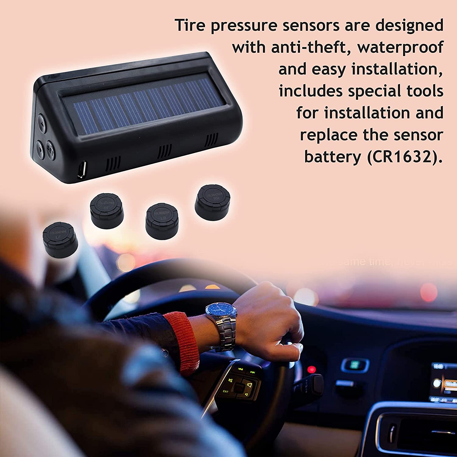 TPMS; Tire-pressure monitoring system