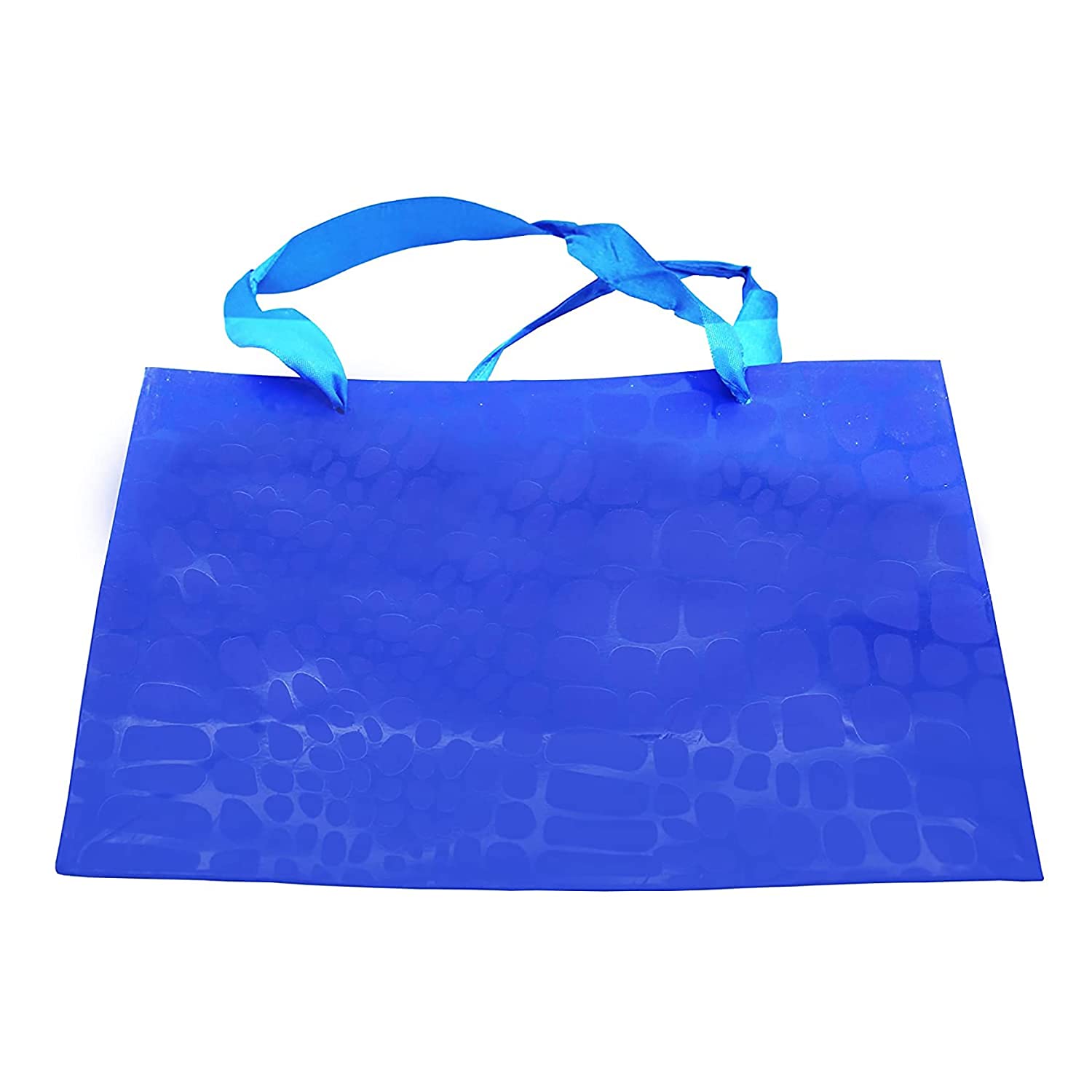 Buy Online Blue Paper Shopping Gift Bags with Handles