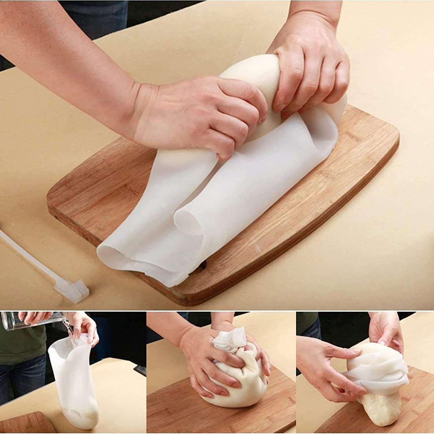 dough kneading bag; dough bag; kneading bag