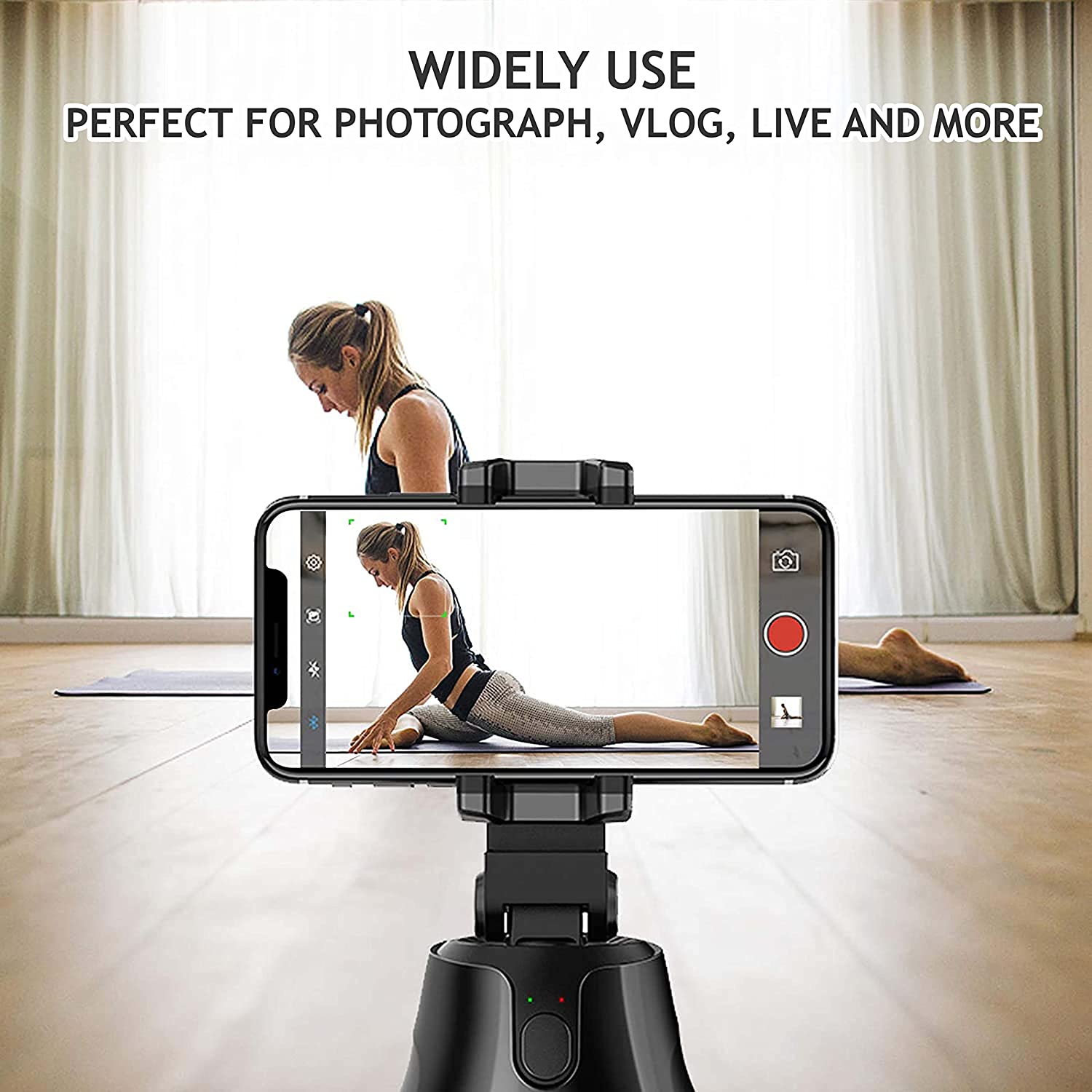 video recoder; selfie stand ; moving video recoder; 360 video recorder