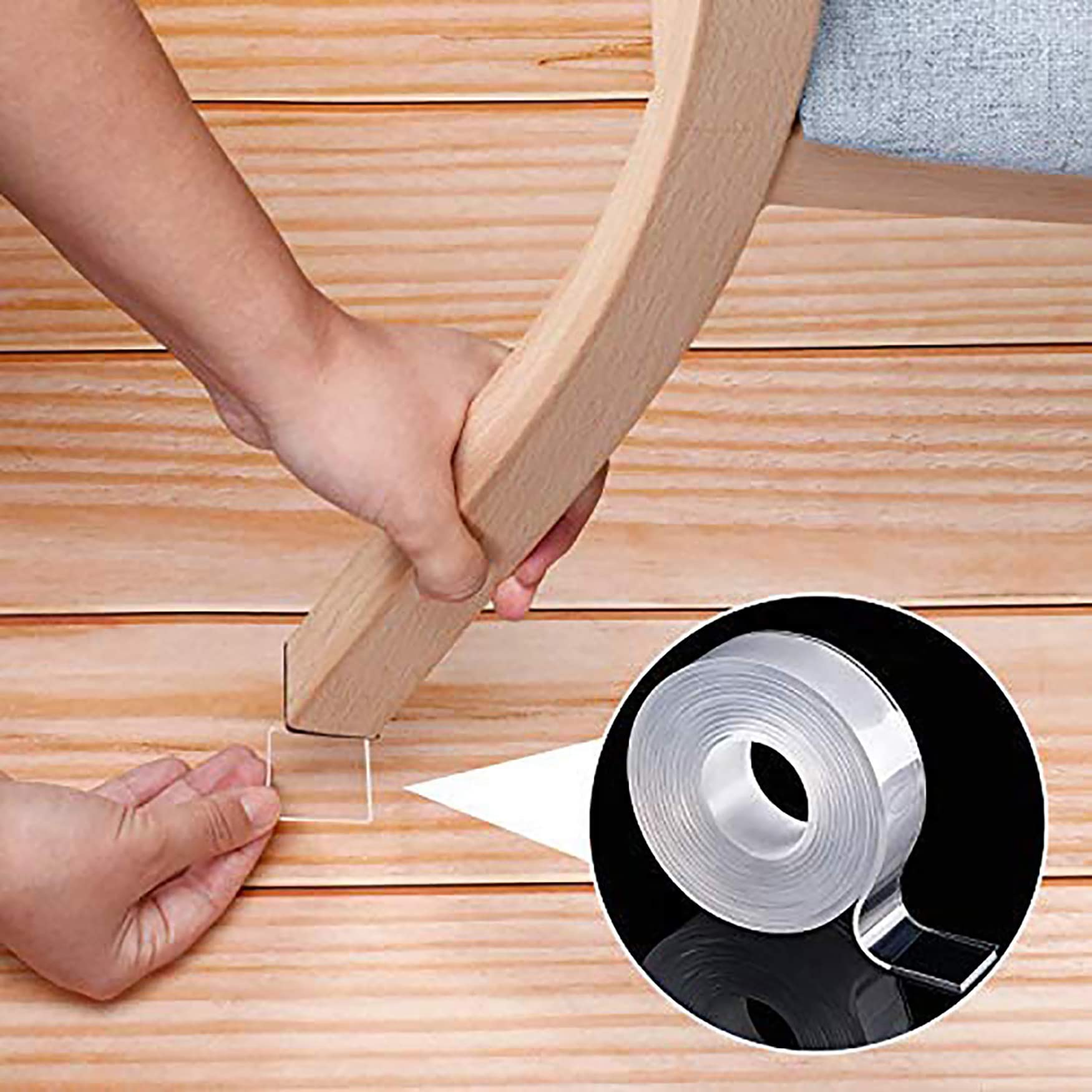 Double Sided tape; Tape; Reusable tape ; Washable  tape