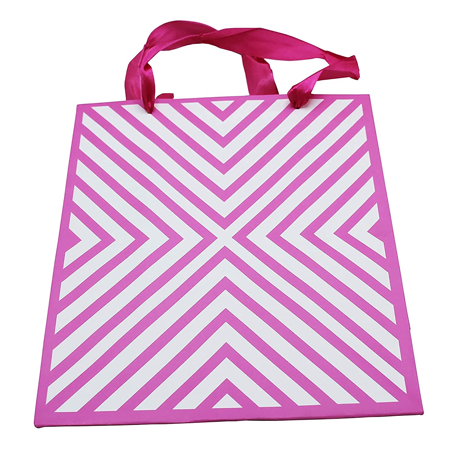 Buy Online Pink Paper Multiple Uses Gift Bags with Handles