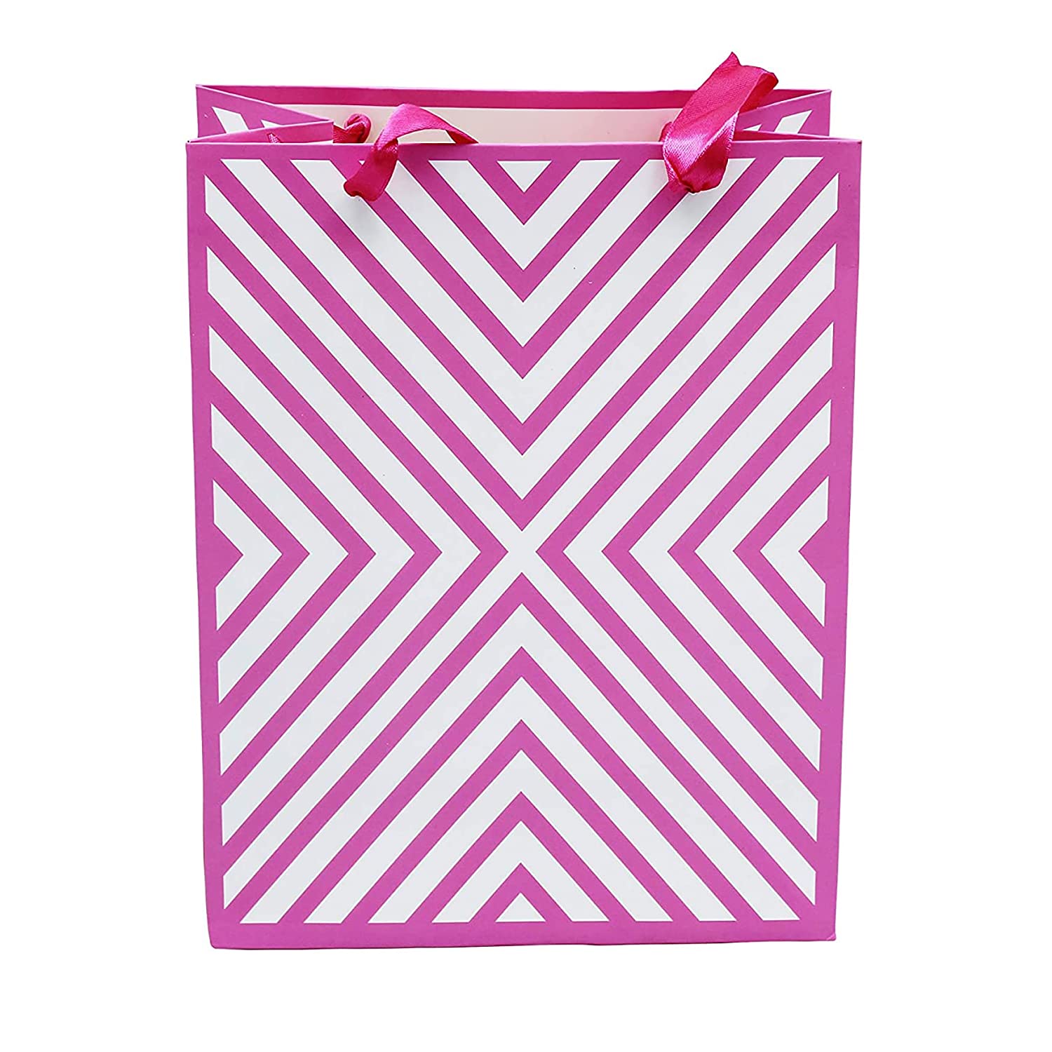 Buy Online Pink Paper Multiple Uses Gift Bags with Handles