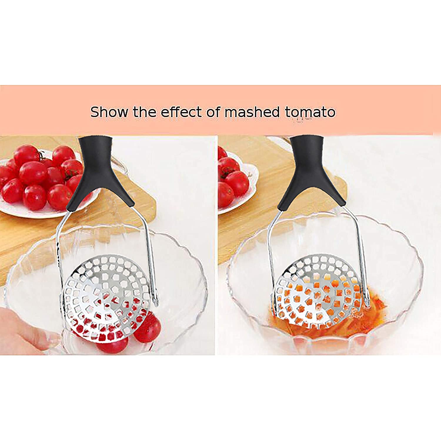 2 in 1 masher; Tomato Masher; 2 in 1 Spatula