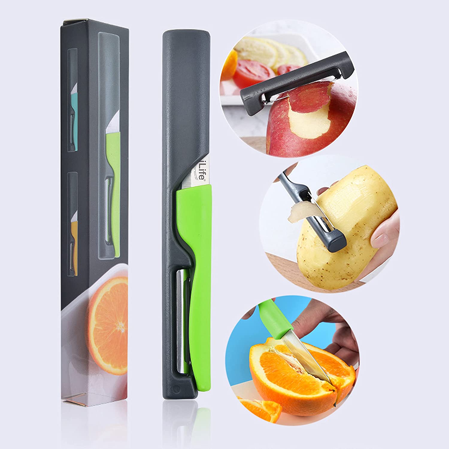  Travelling Knife;  Knife;  Peeler; multifunction Kinfe