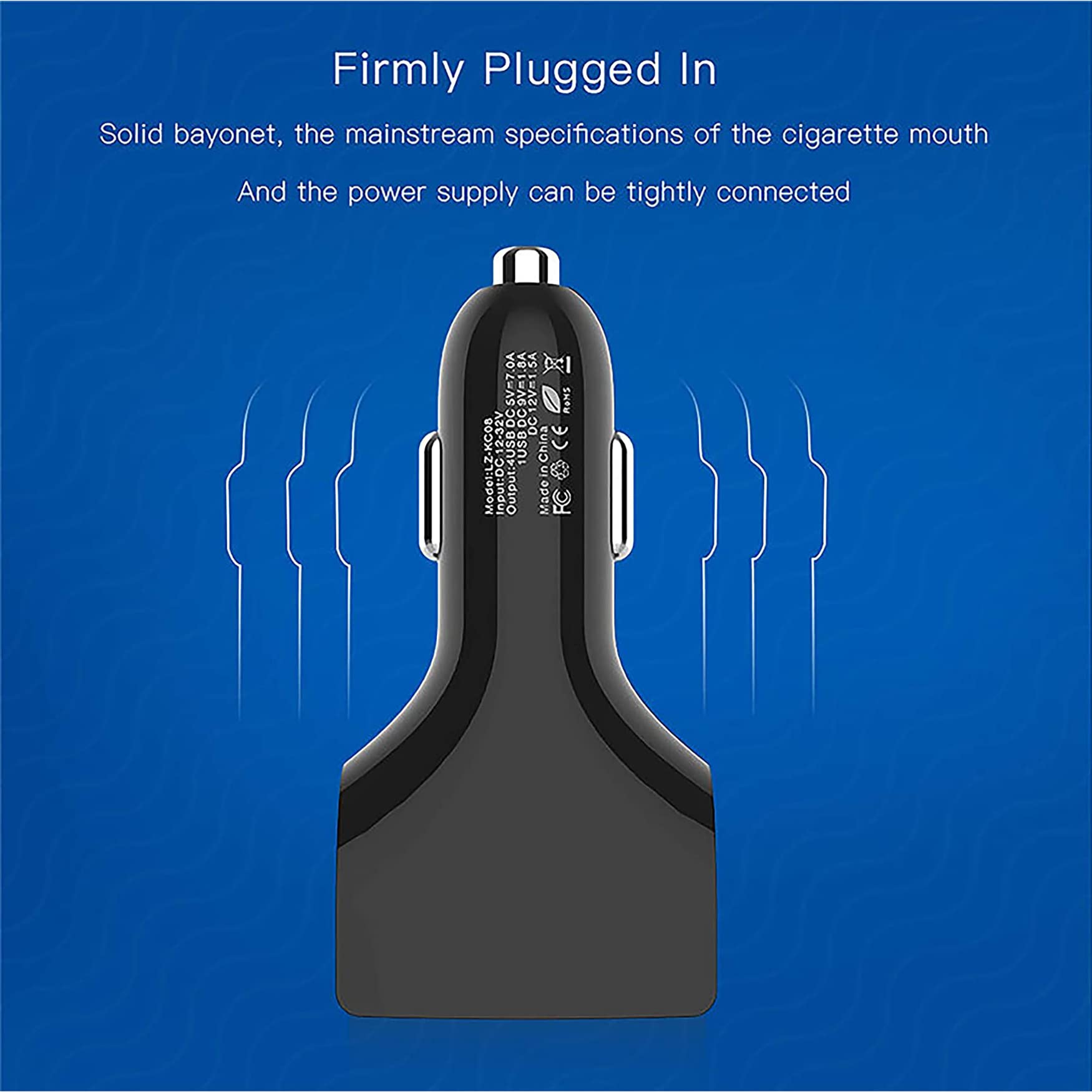 usb car charger ; multiport car charger