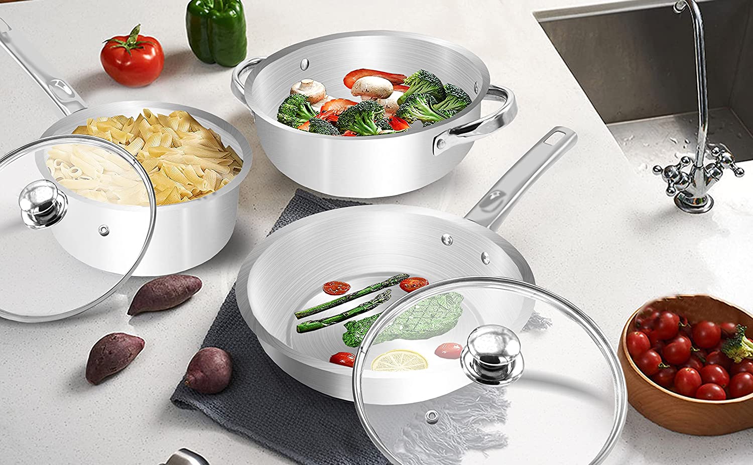  Casserole ; cookware; kitchen set