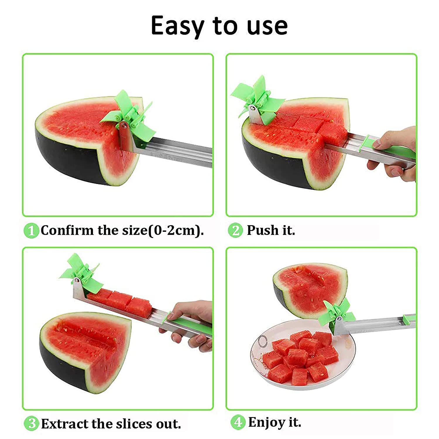 watermelon cutter; fruit digger; cutter