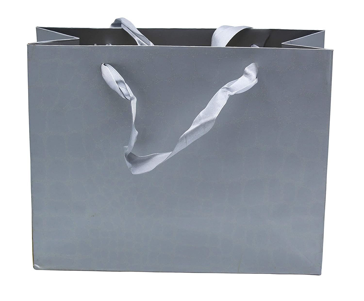 Buy Online Royal Silver Paper Multiple Uses Gift Bags with Handles