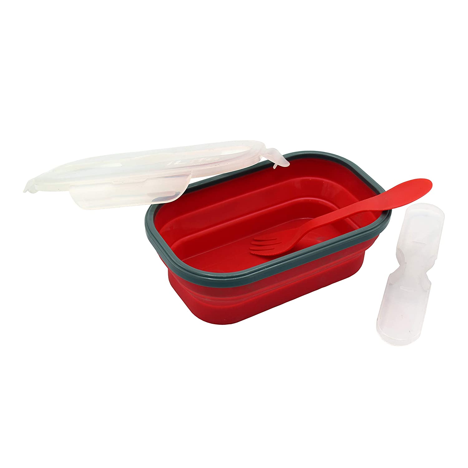 lunch box; expandable lunch box; collapsible lunch box