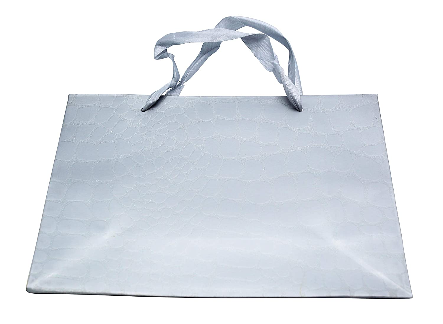 Buy Online Royal Silver Paper Multiple Uses Gift Bags with Handles