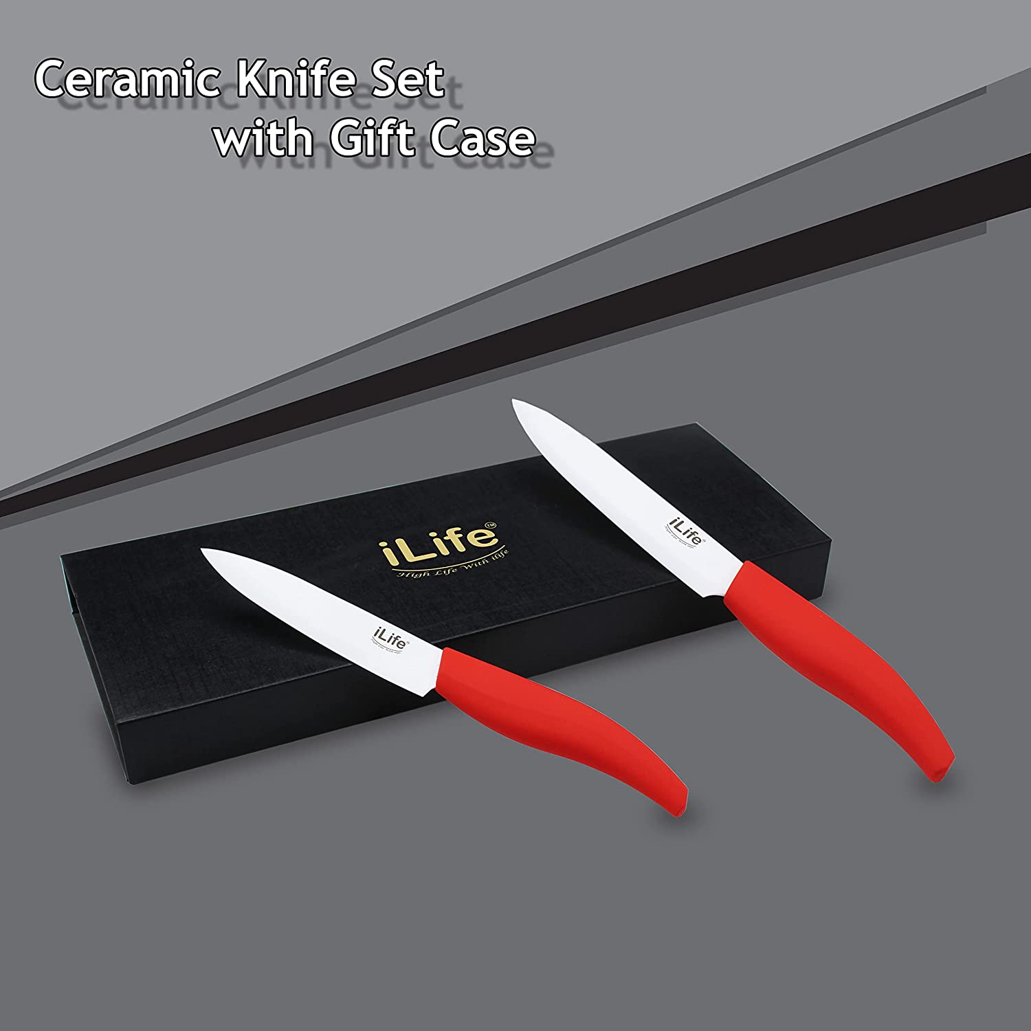  knife set; ceramic knife; 4 inch knife; 5 inch knife